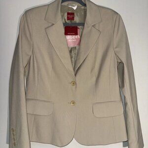 Olsen Women’s Beige Blazer Jacket Size 40 Classic Style